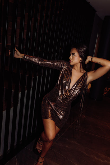 BRONZY DRESS